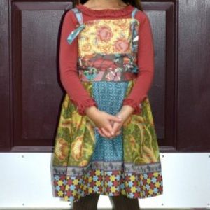SCOTTIE DOG Matilda Jane You and Me Scottie Dog Knot dress